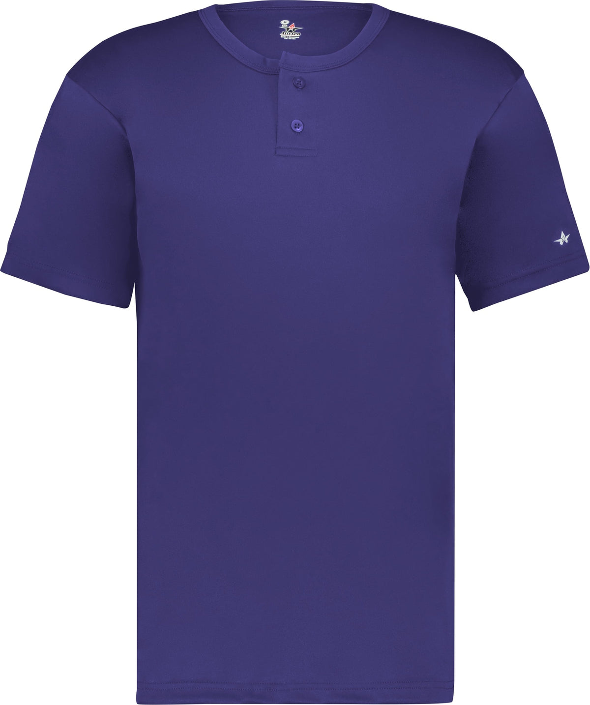 Front View of BA PURPLE YOUTH B-CORE PLACKET