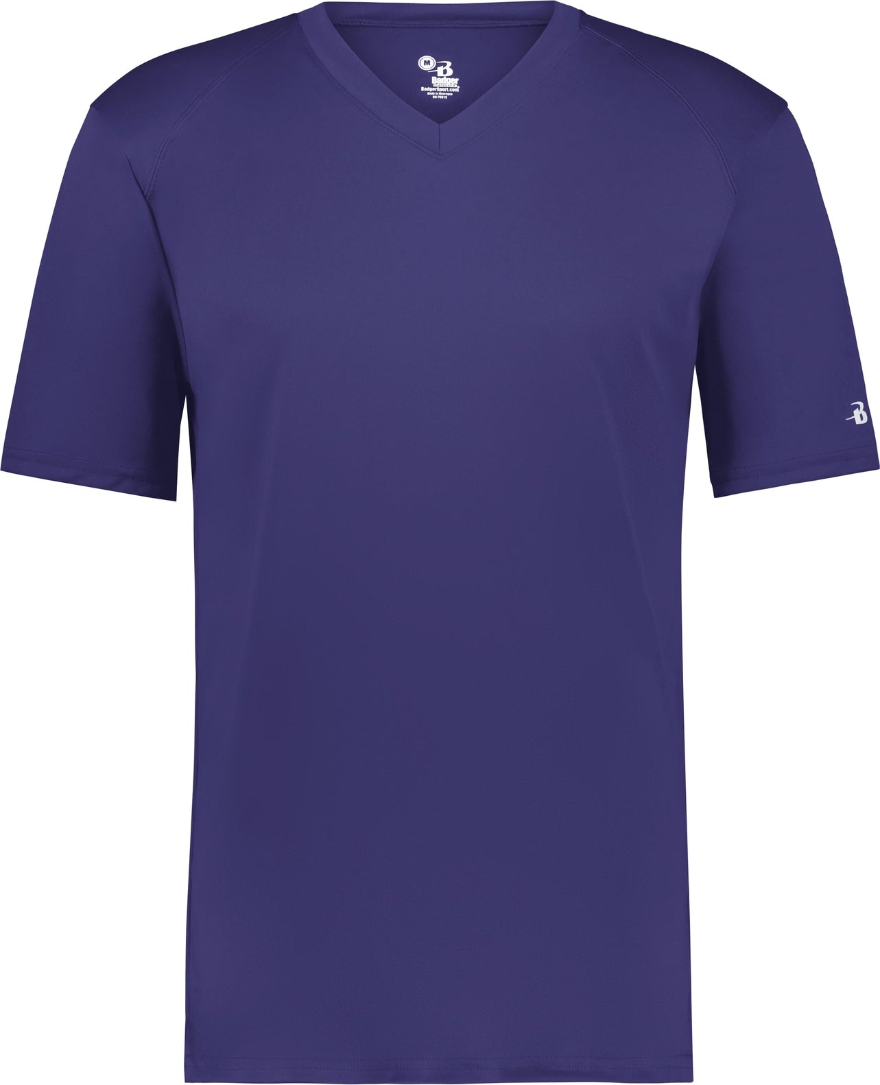 BA PURPLE YOUTH B-CORE V-NECK TEE
