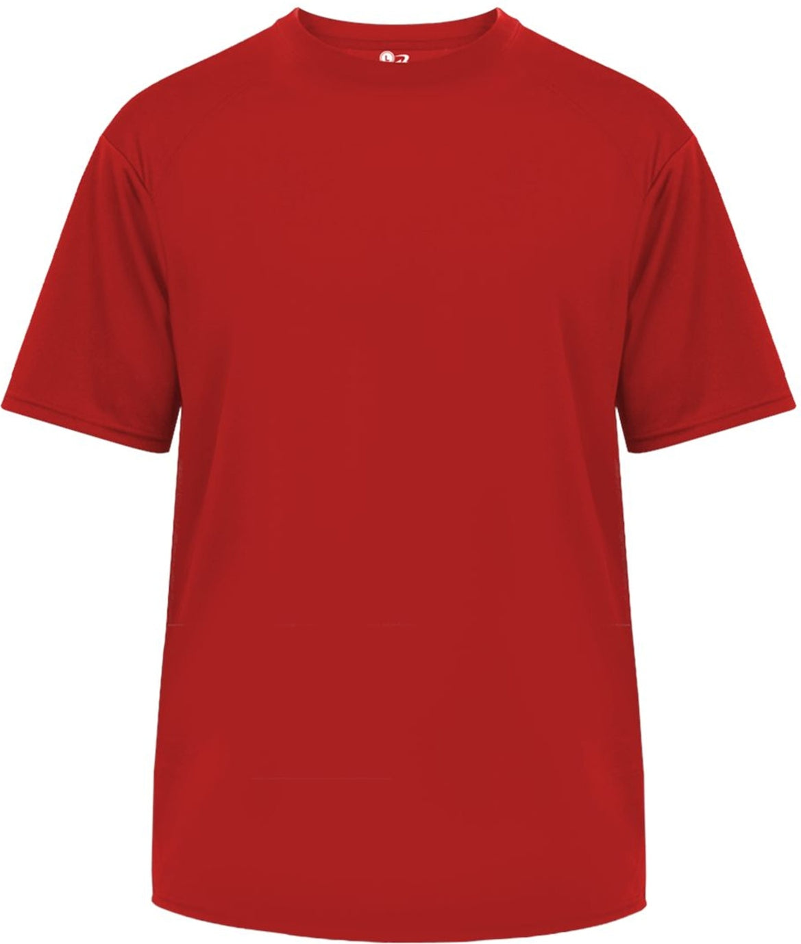 Front View of BA RED B-TECH TEE