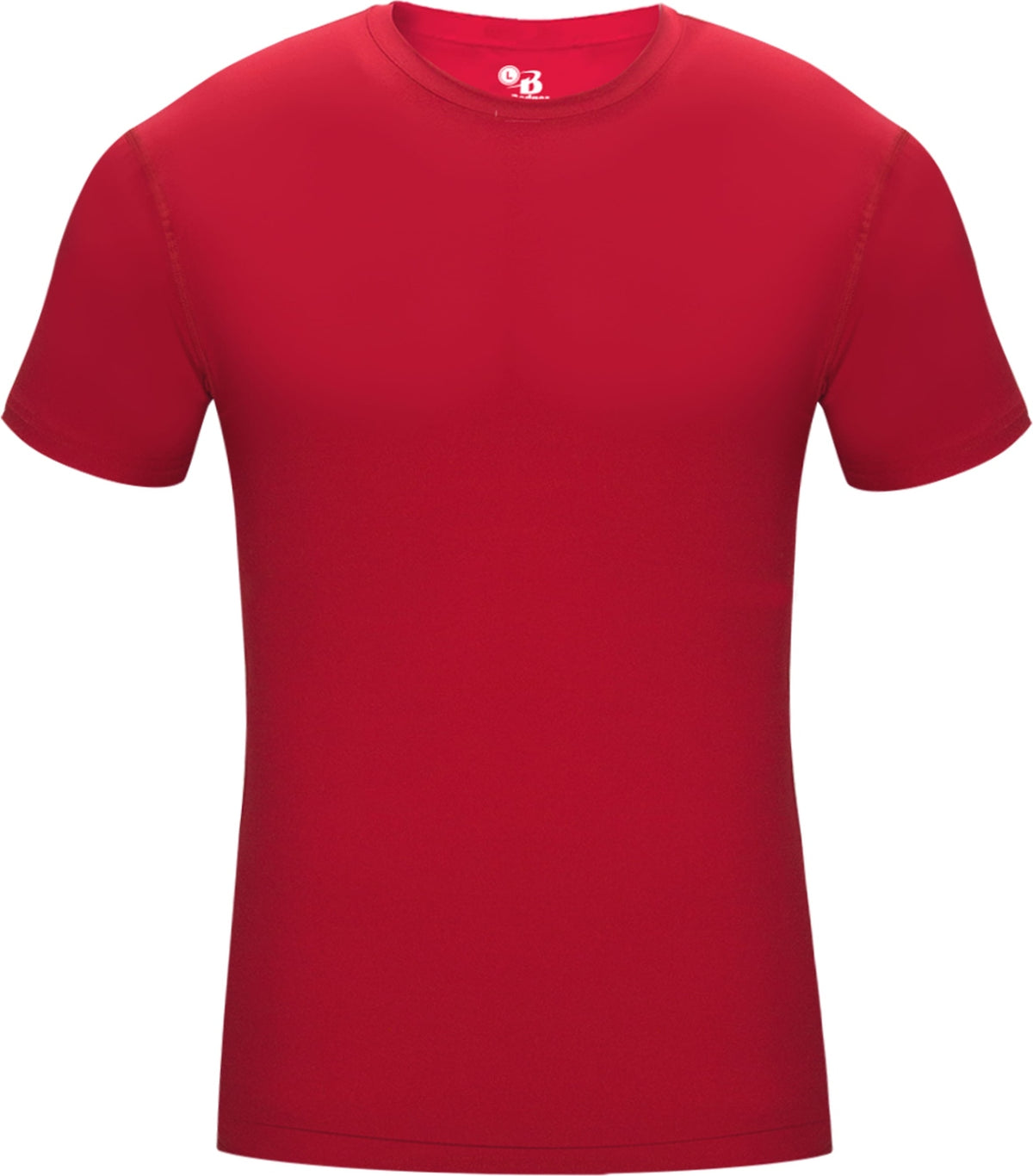 Front View of BA RED PRO COMPRESSION CREW