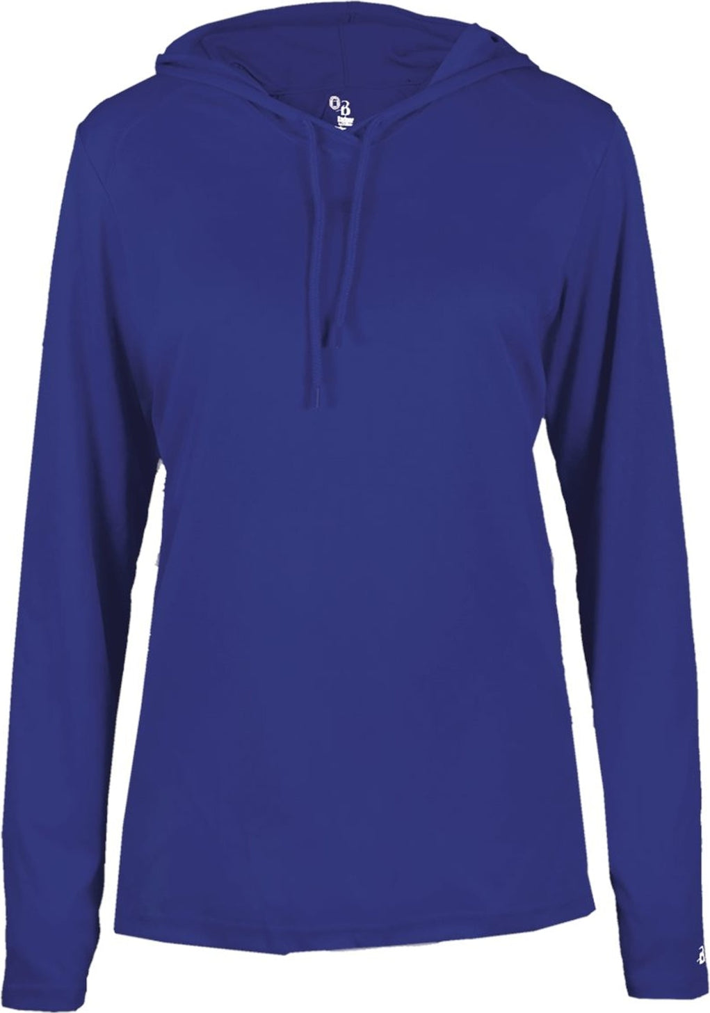 BA ROYAL LADIES B-CORE L/S HOOD TEE