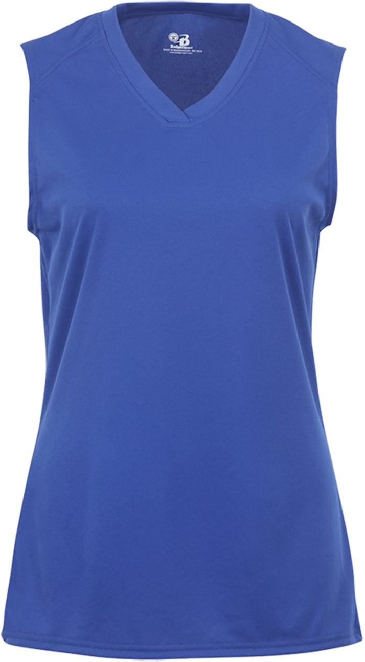 Front View of BA ROYAL LADIES B-CORE SLEEVELESS TANK