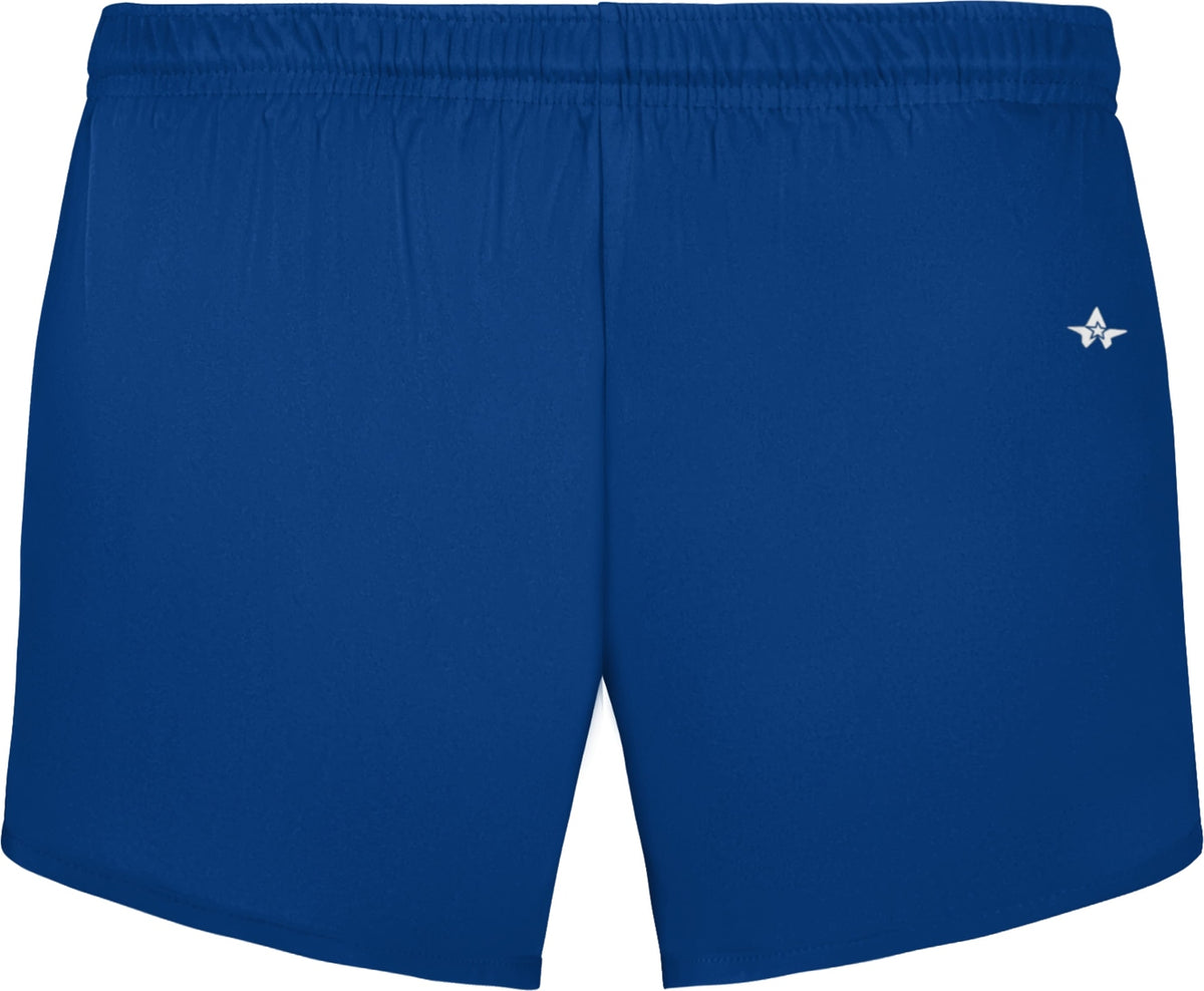Front View of BA ROYAL LADIES B-CORE TRACK SHORT