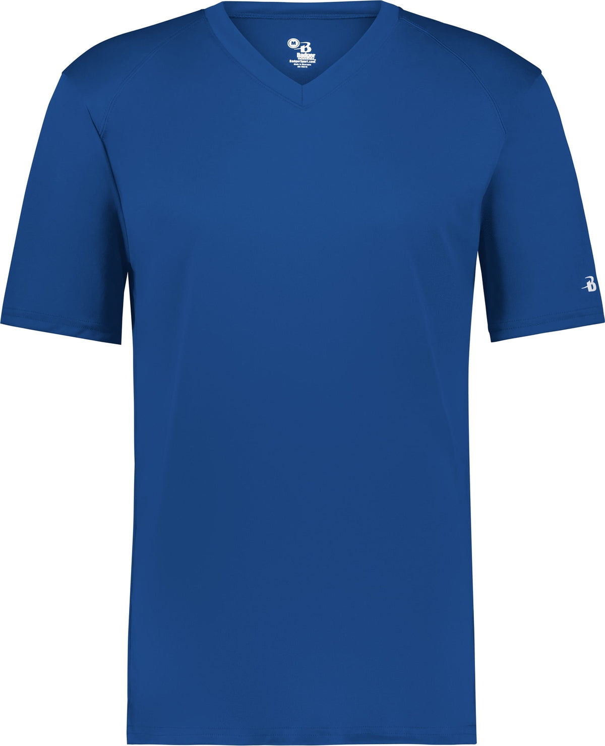 Front View of BA ROYAL YOUTH B-CORE V-NECK TEE