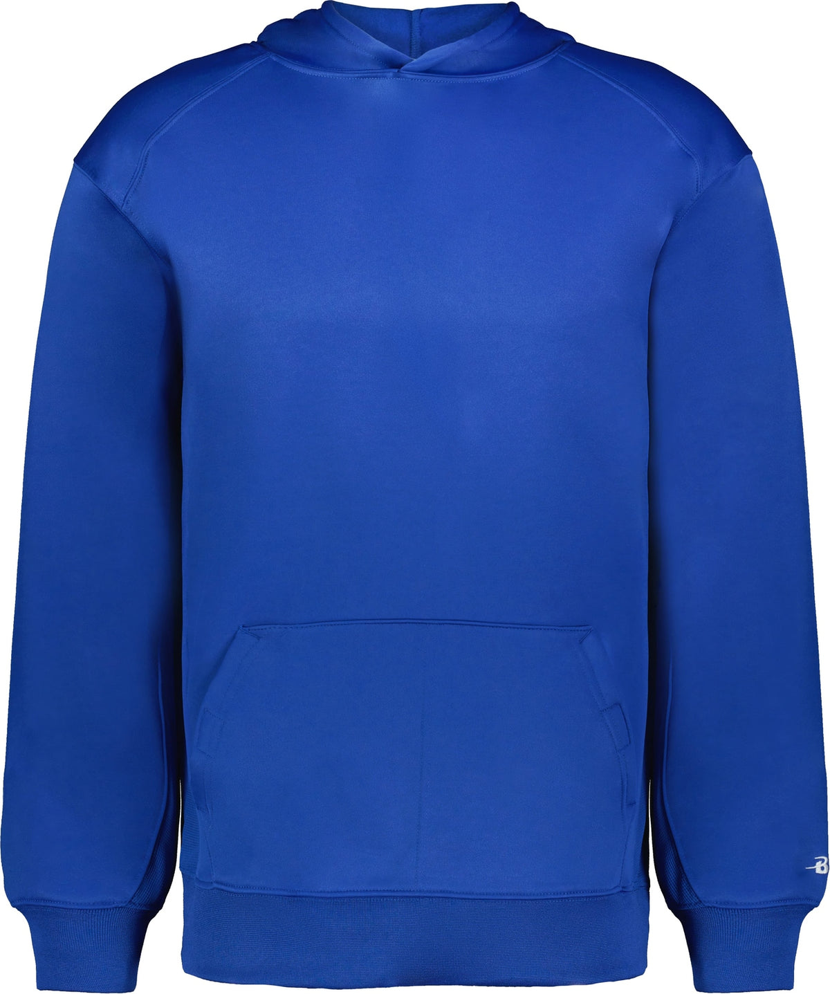 Front View of BA ROYAL YOUTH PERFORMANCE FLEECE HOODI