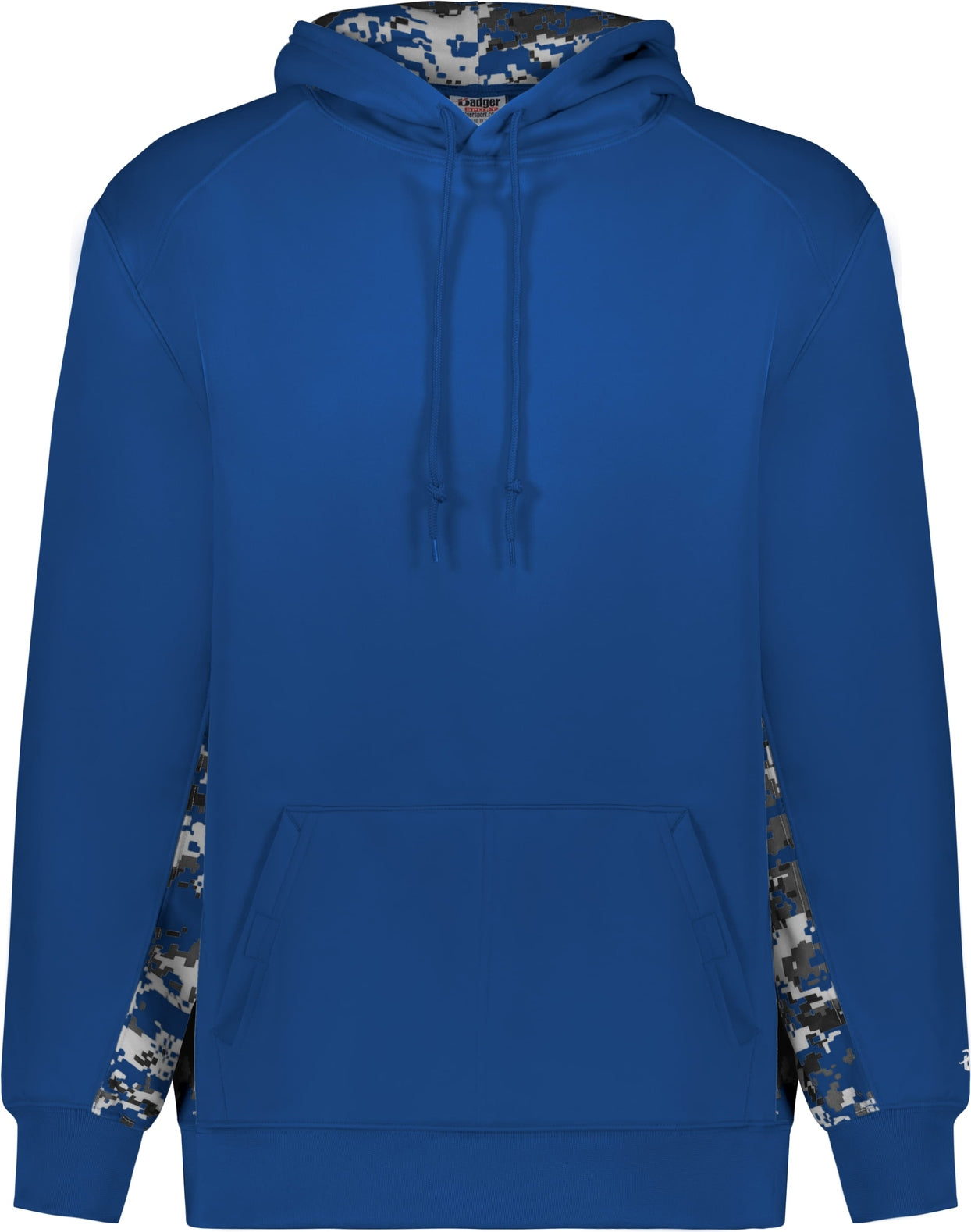 BA ROYAL/ROYAL DIGITAL DIGITAL COLOR BLOCK HOODIE