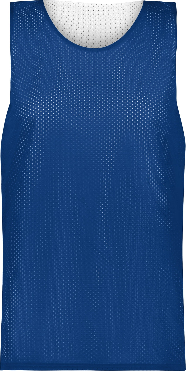 Front View of BA ROYAL/WHITE LADIES MESH REVERSIBLE JERSEY