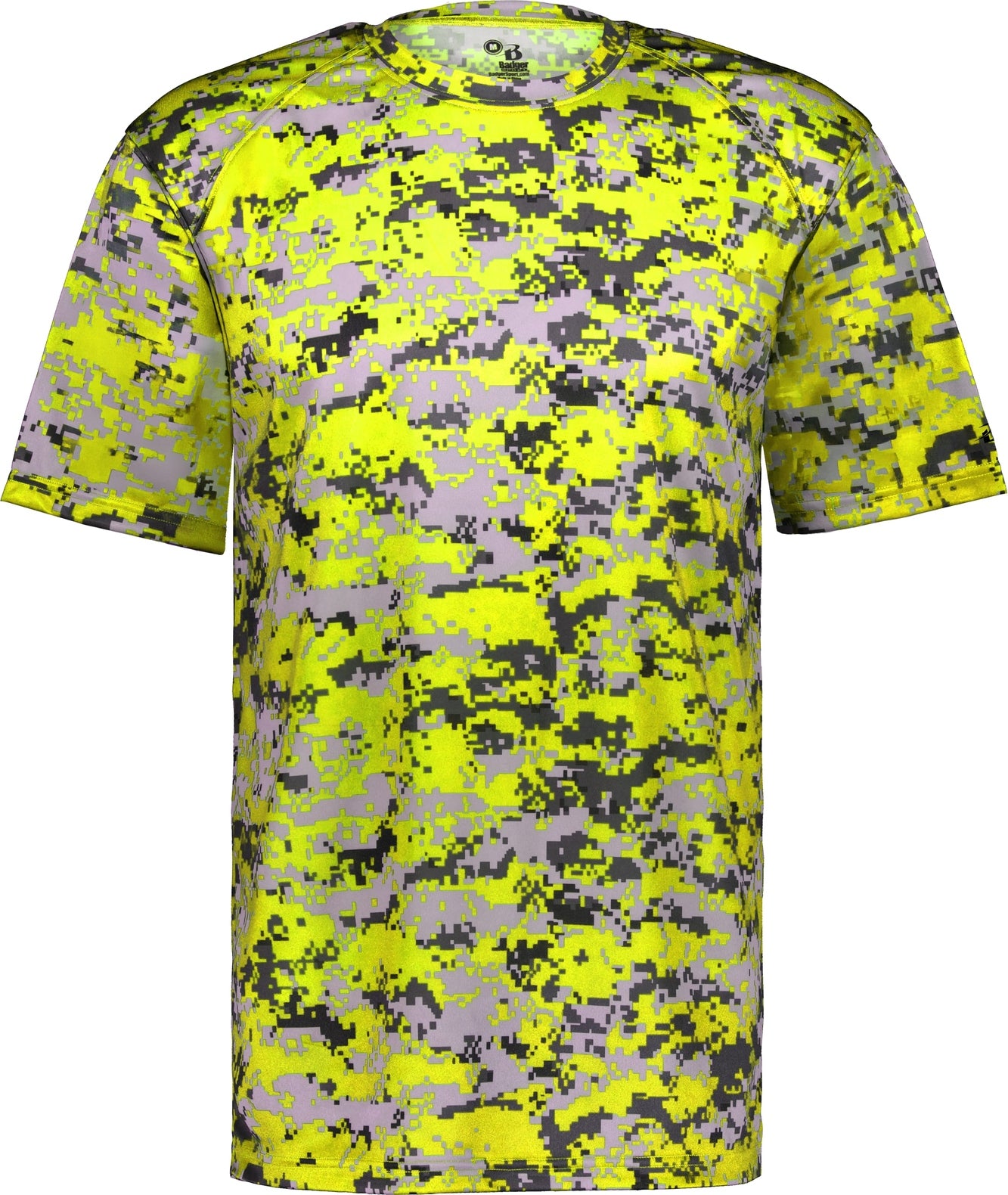 BA SAFETY YELLOW DIGITAL DIGITAL TEE