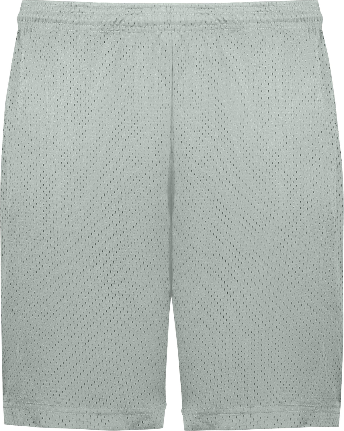 Front View of BA SILVER MESH/TRICOT SHORT