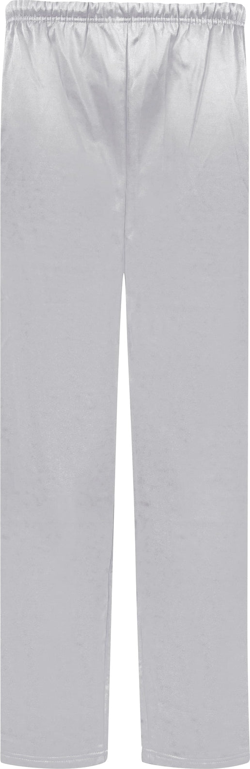 Front View of BA SILVER PERF. FLEECE OPEN BOTTOM PANT