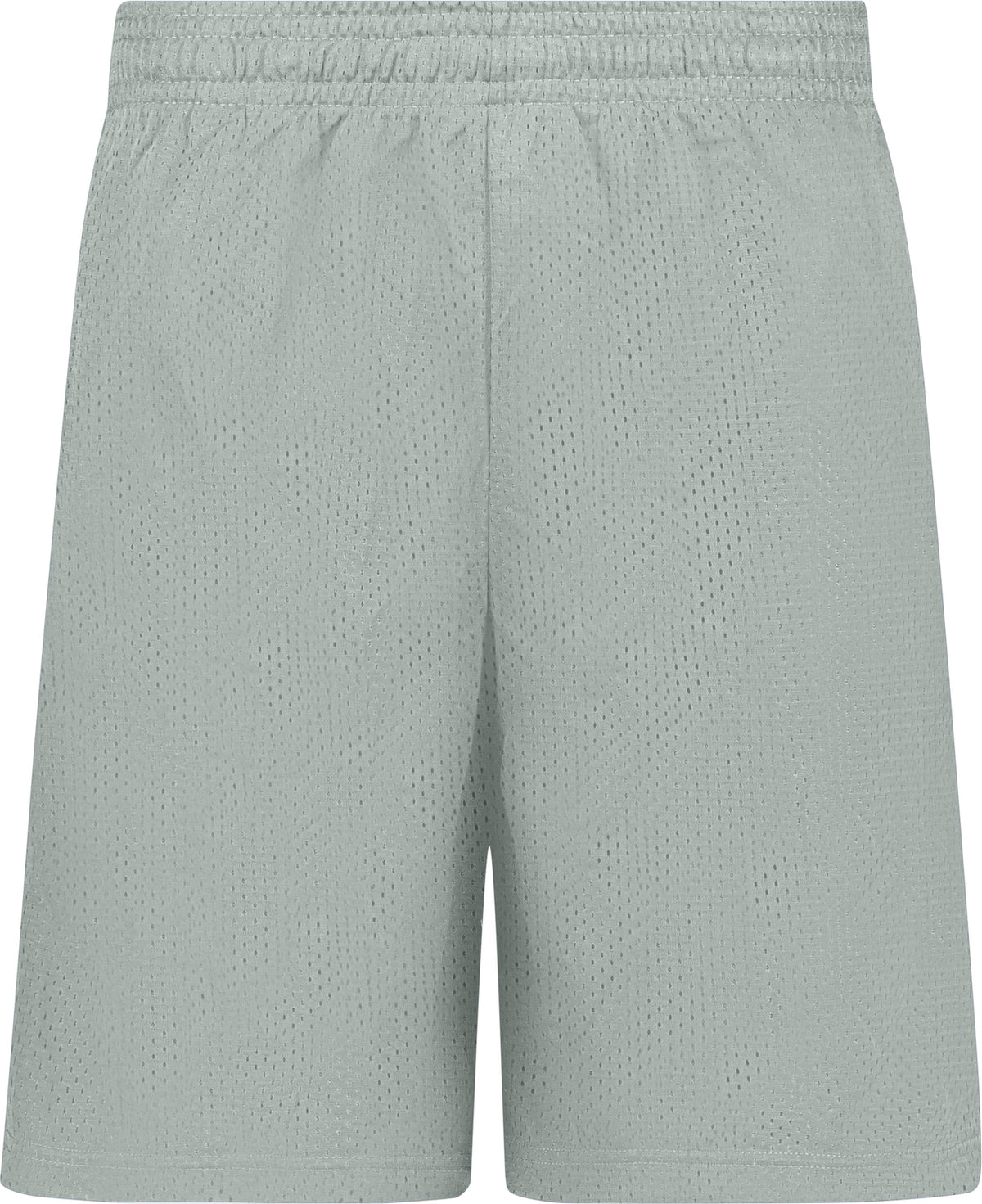 Front View of BA SILVER POCKETED MESH SHORT