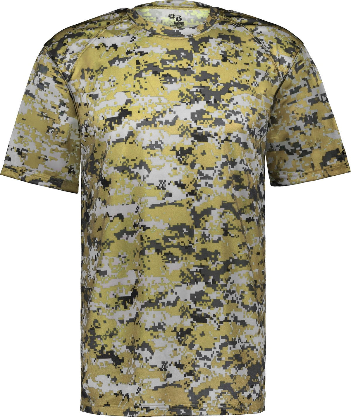 Front View of BA VEGAS GOLD DIGITAL DIGITAL TEE