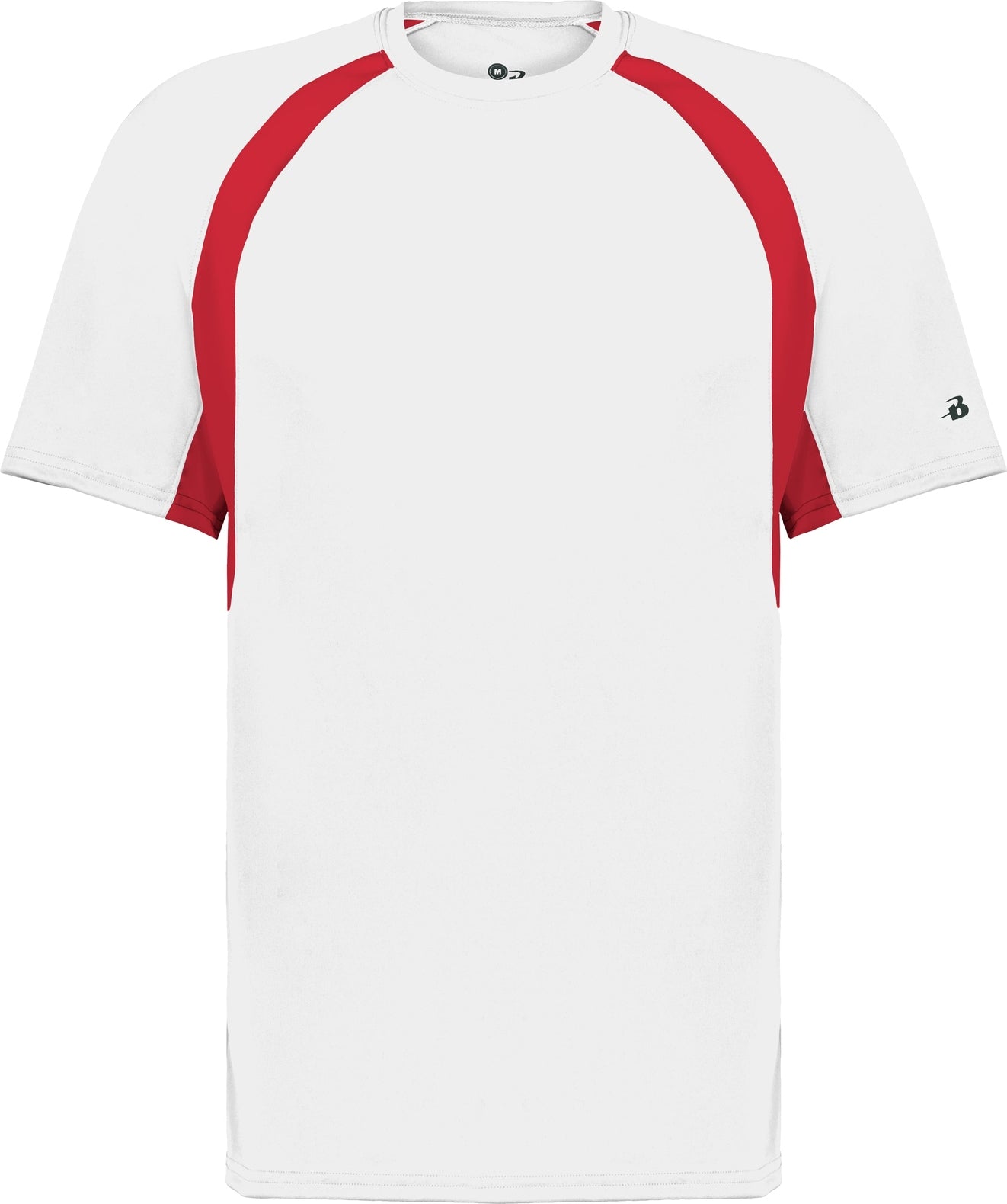 BA WHITE/RED HOOK TEE