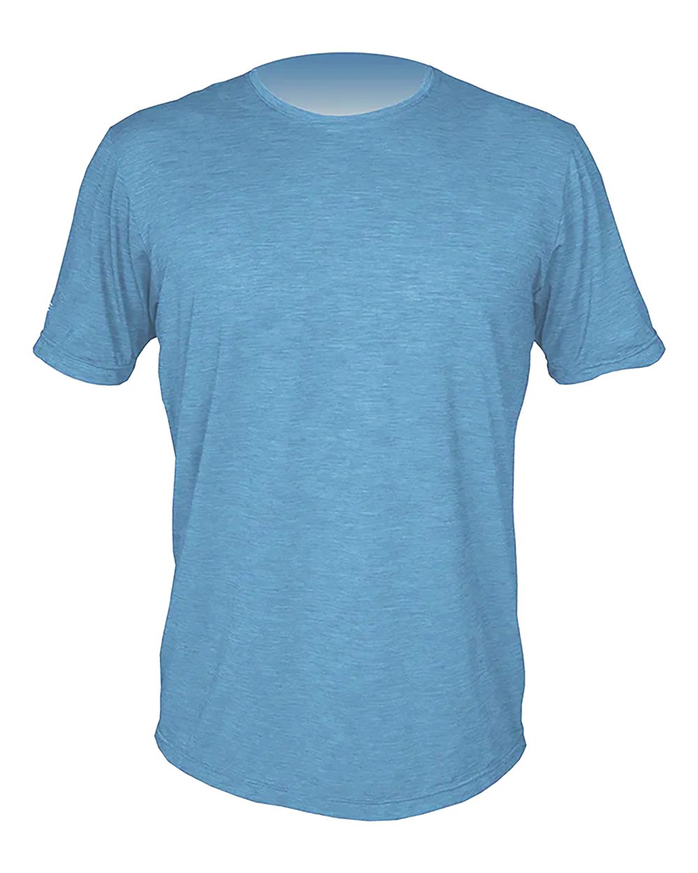 Front View of Bahama Heathered Low Pro Tech T-Shirt - MVLPRS8