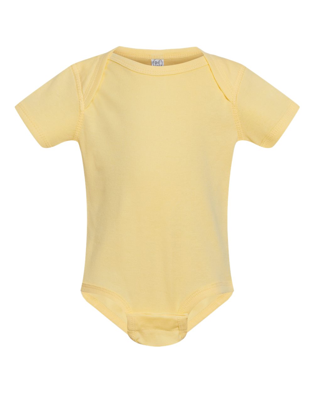 Front View of Banana Infant Baby Rib Bodysuit - 4400