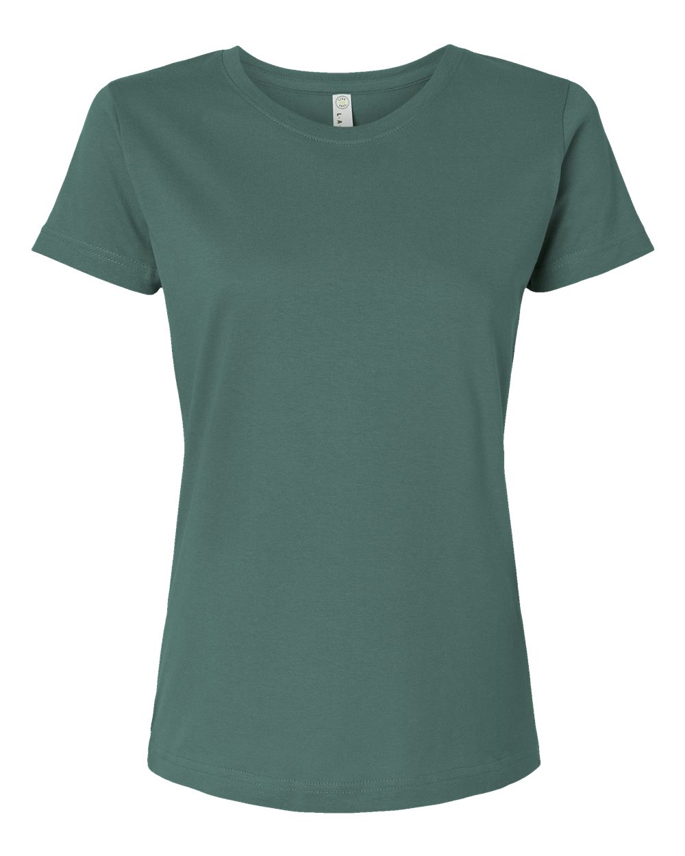 Front View of Basil Women's Fine Jersey Tee - 3516