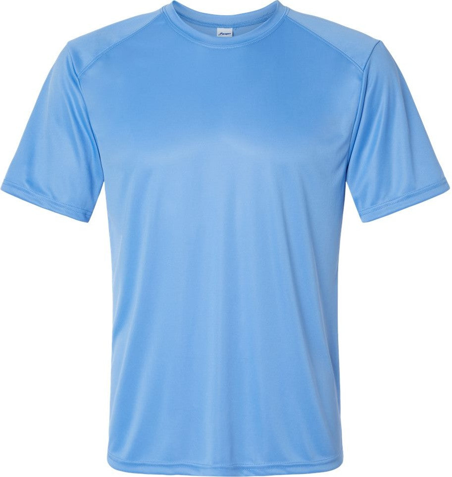 Front View of Bimini Blue Islander Performance T-Shirt - 200