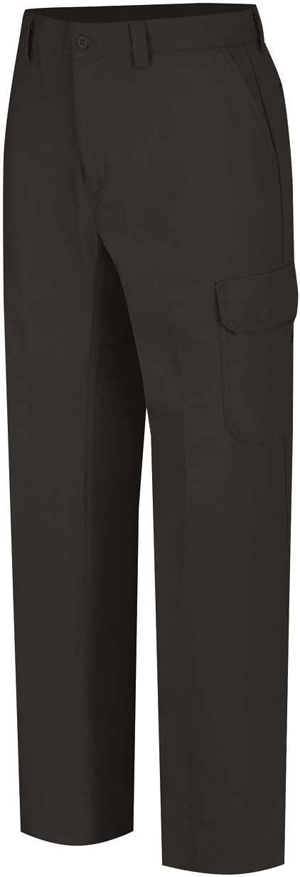 Front View of Black - 32I Functional Cargo Pants - Extended Sizes - WP80EXT