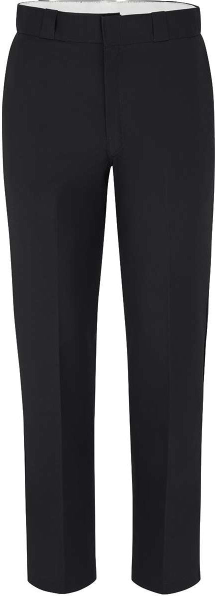 Front View of Black - 34I Multi-Use Pocket Work Pants - 8388
