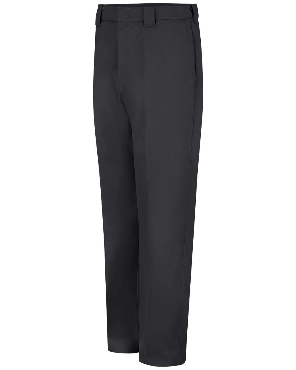 Front View of Black - 34I Utility Work Pants - PT62