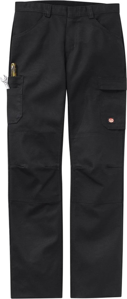 Front View of Black - 36I Shop Pants - PT2A
