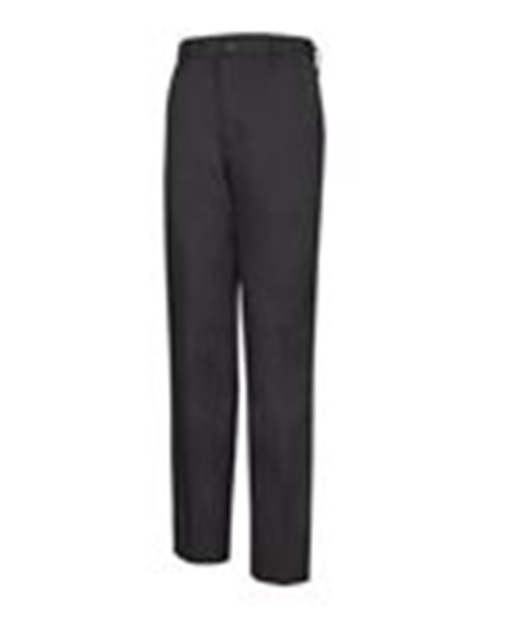 Front View of Black - 37 Unhemmed Mimix™ Utility Pants Extended Sizes - PX60EXT