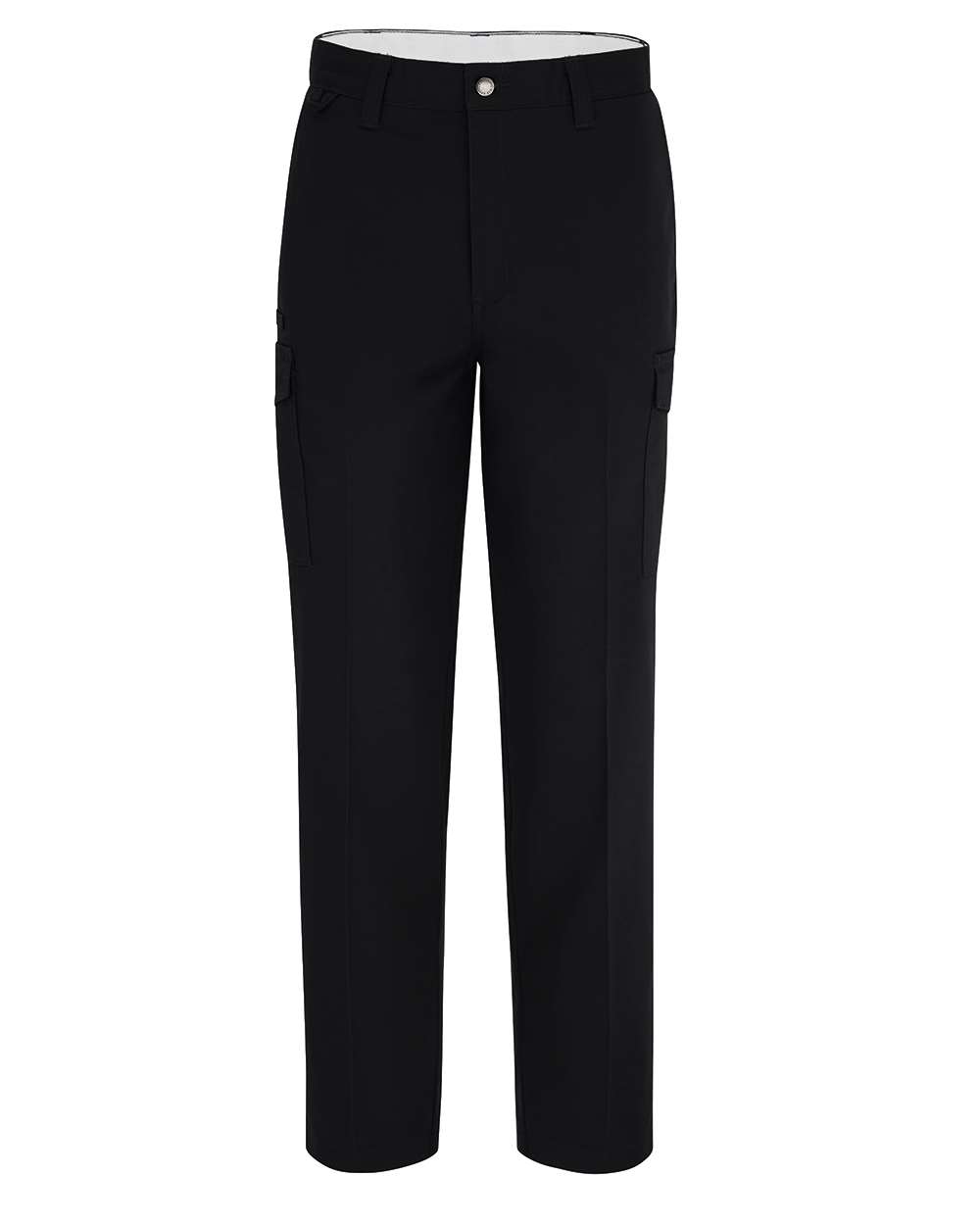 Front View of Black - 37 Unhemmed Premium Ultimate Cargo Pants - Extended Sizes - LP53EXT