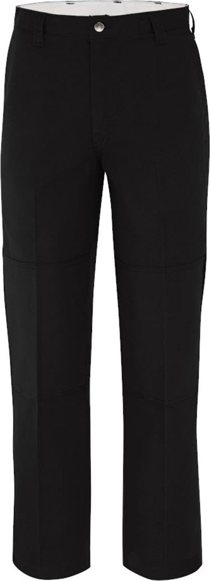 Black - 39 Unhemmed Premium Industrial Double Knee Pants - LP56