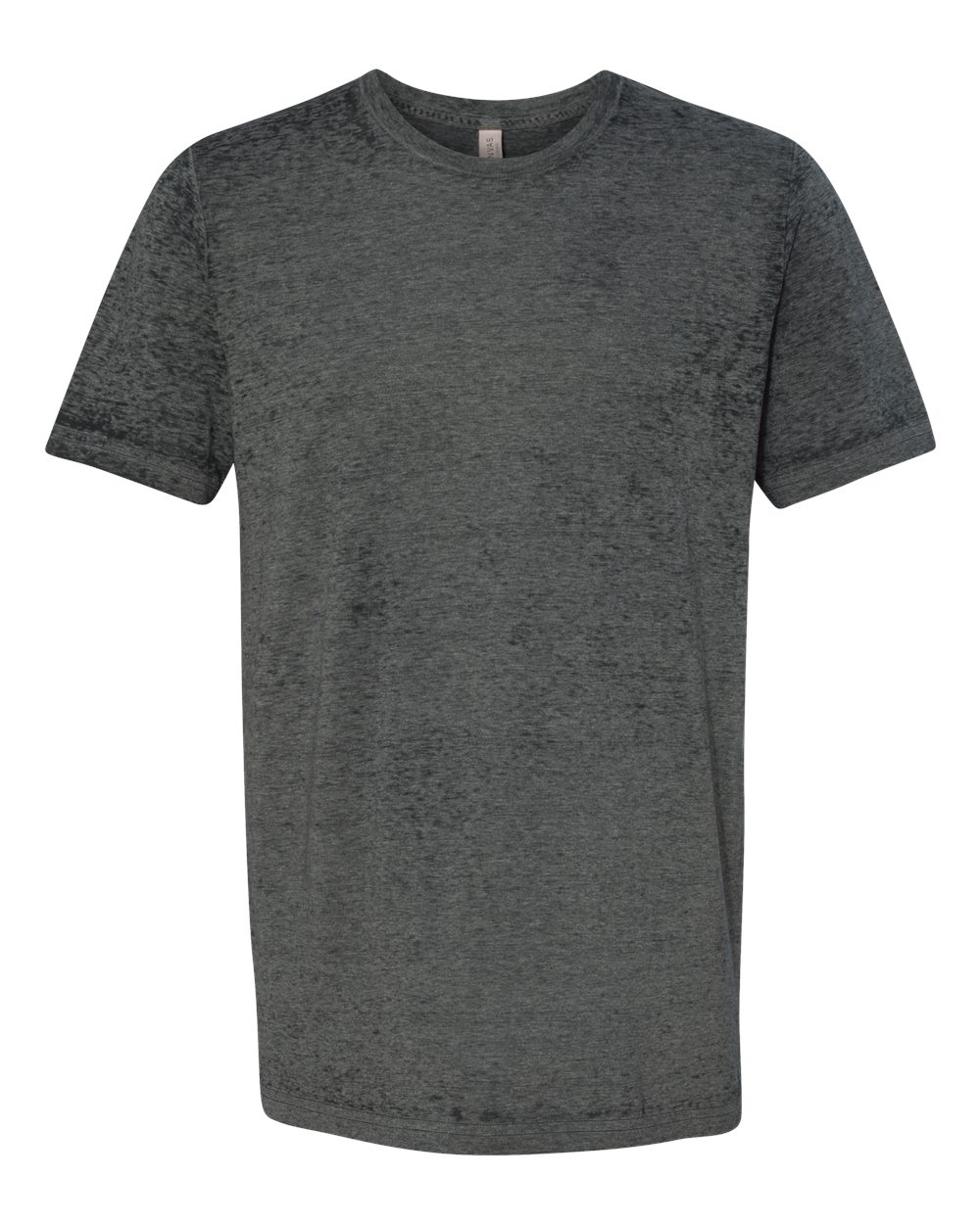 Black Acid Wash Texture Tee - 3650
