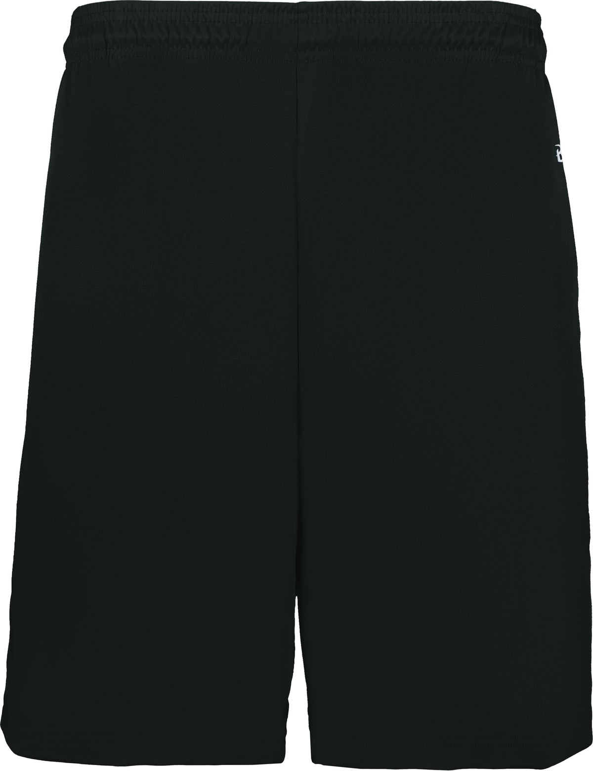 Front View of BLACK B-CORE POCKETED SHORT