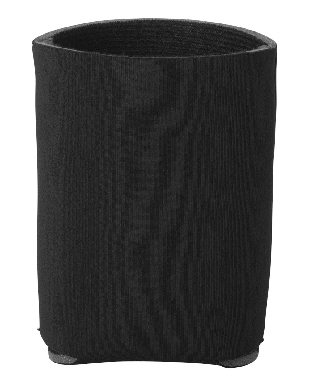 Front View of Black Can Holder - FT001