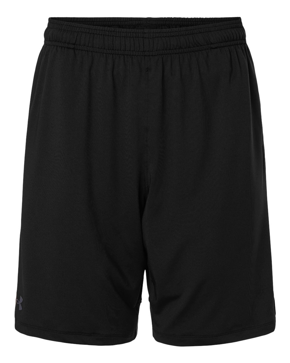 Front View of Black/ Castlerock Men&#39;s Tech Vent 9&quot; Shorts - 6005528