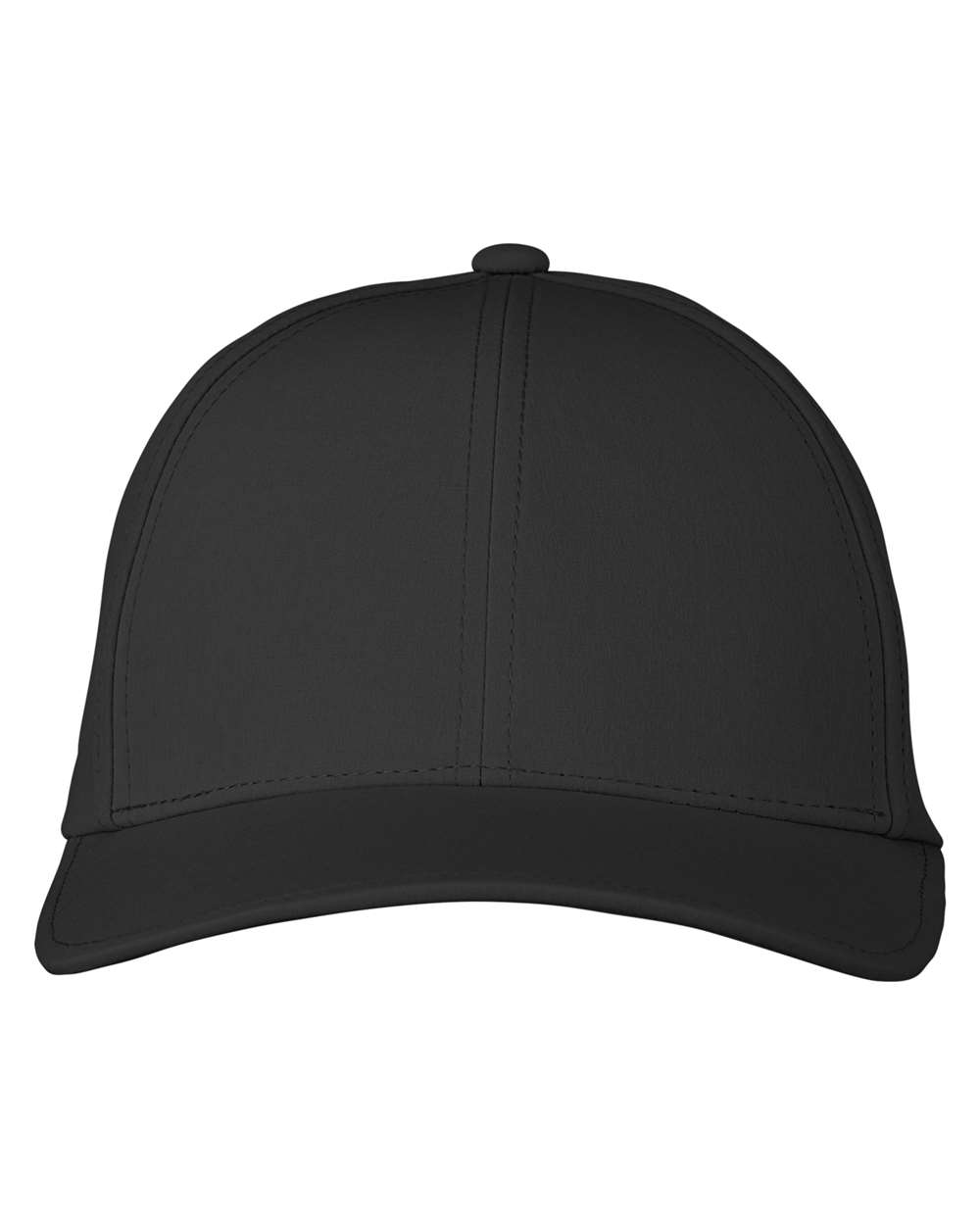 Front View of Black Delta Cap - SWD800