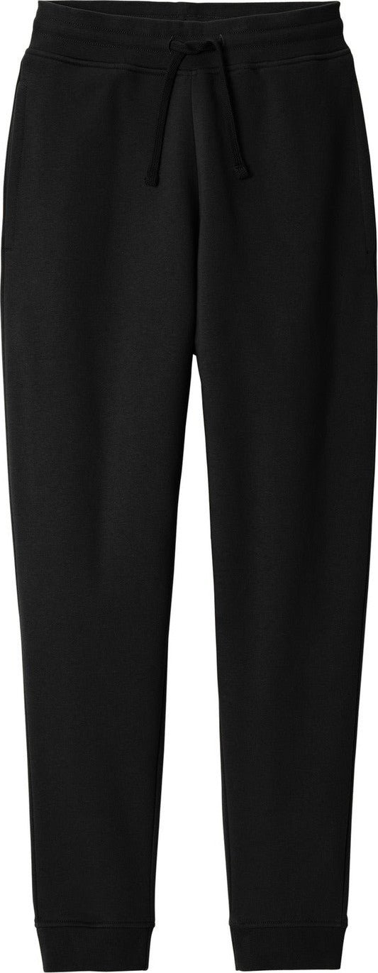 Front View of Black District V.I.T. Fleece Jogger DT6107