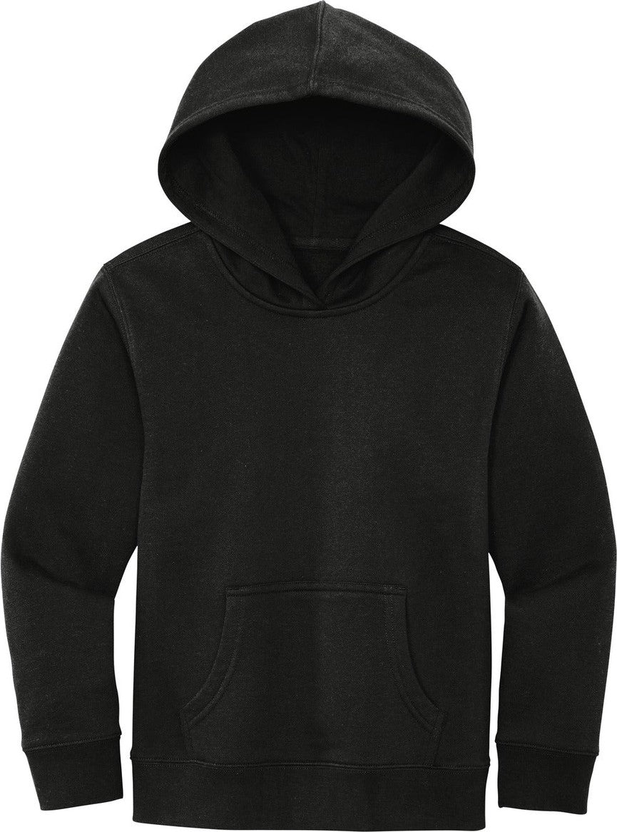 Front View of Black District Youth V.I.T. Fleece Hoodie DT6100Y