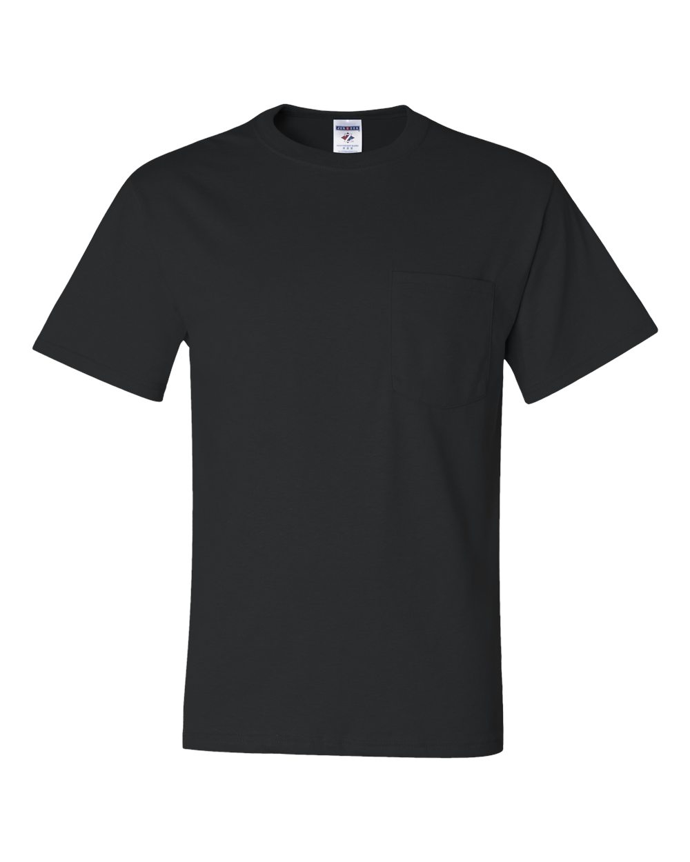 Black Dri-Power® 50/50 Pocket T-Shirt - 29MPR