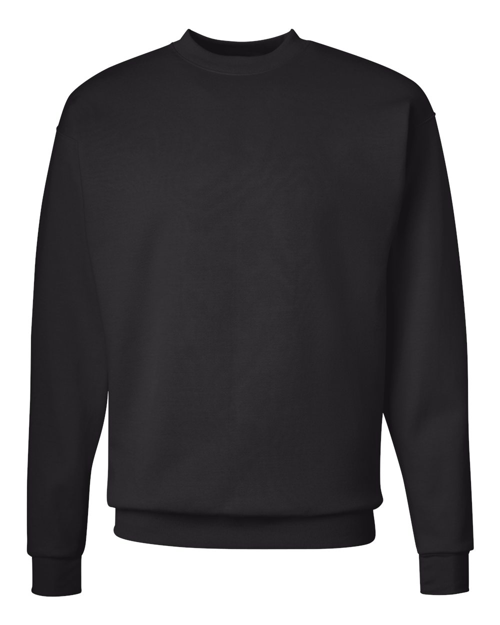 Black Ecosmart® Crewneck Sweatshirt - P160