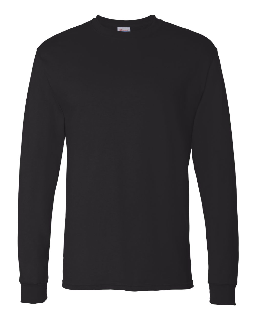 Black Essential-T Long Sleeve T-Shirt - 5286