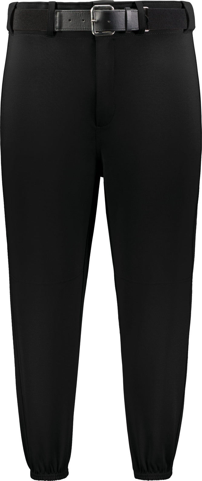 Front View of BLACK GAMER CLASSIC BASEBALL PANT