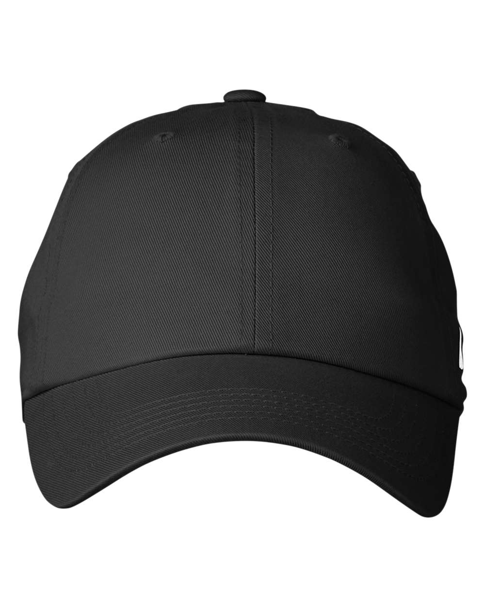 Front View of Black J-Class Baseball Cap - N17606