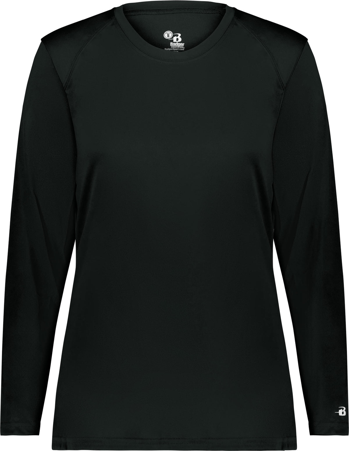 Front View of BLACK LADIES B-CORE L/S TEE