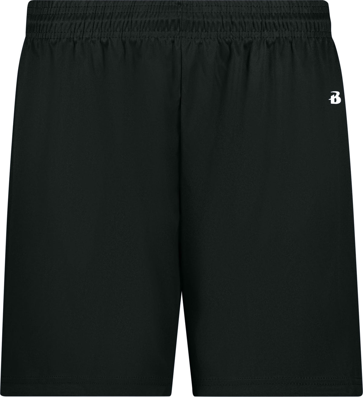 Front View of BLACK LADIES B-CORE SHORT