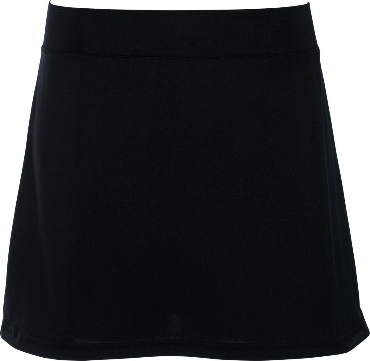 Front View of BLACK LADIES KILT