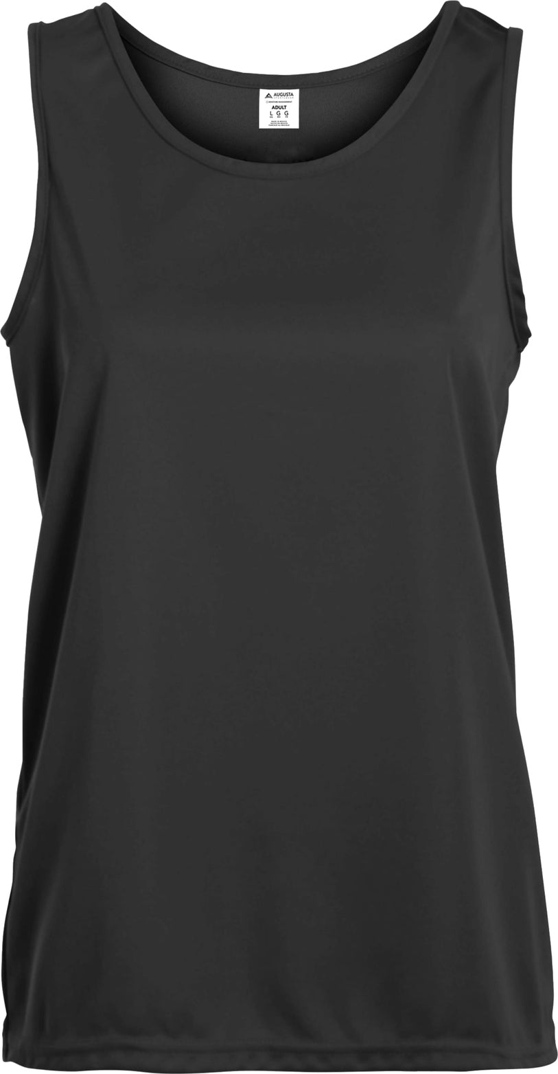 BLACK LADIES TRAINING TANK