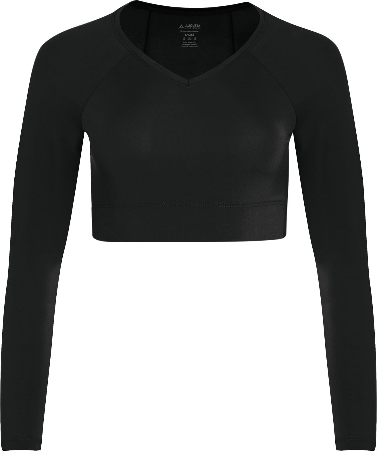 BLACK LADIES V-NECK LINER