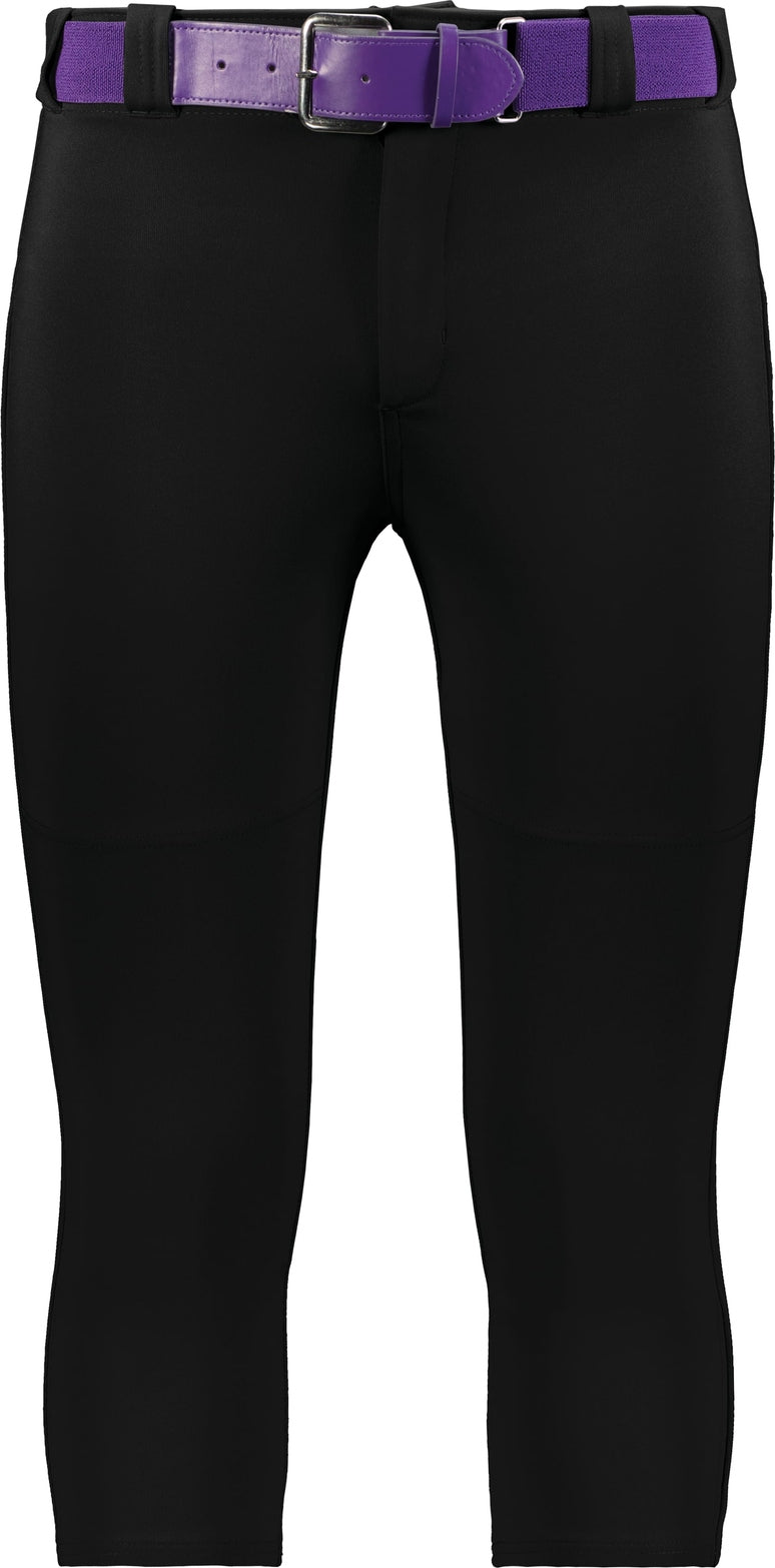 Front View of BLACK LDS GAMER CLASSIC SFTBLL PANT