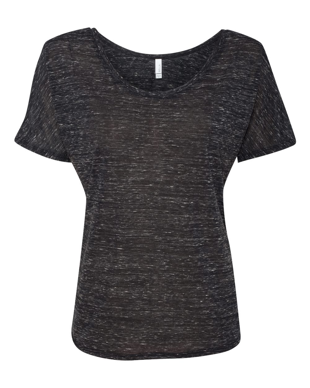 Black Marble Women’s Slouchy Tee - 8816
