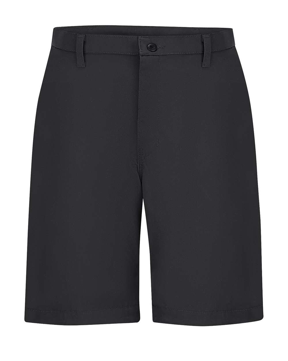 Front View of Black Mimix® Utility Shorts - PX50