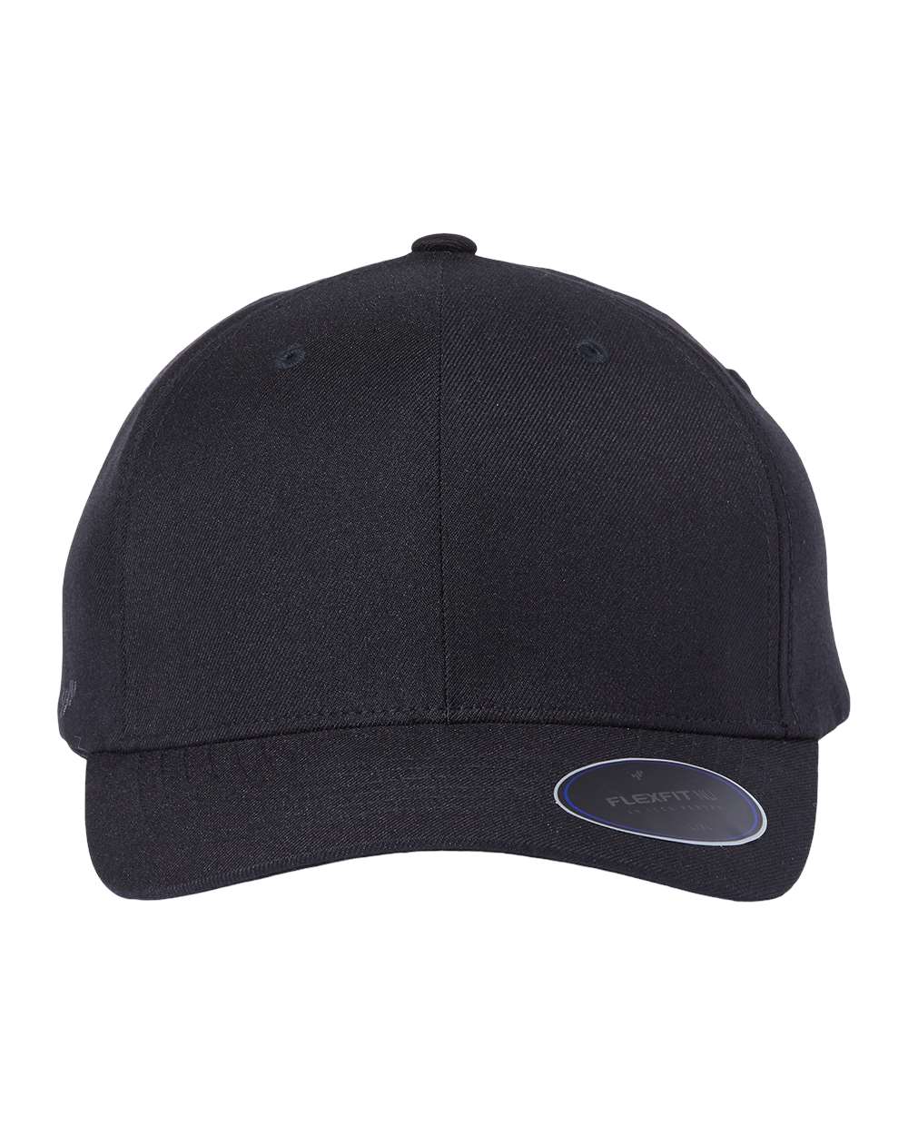 Front View of Black NU® Cap - 6100NU