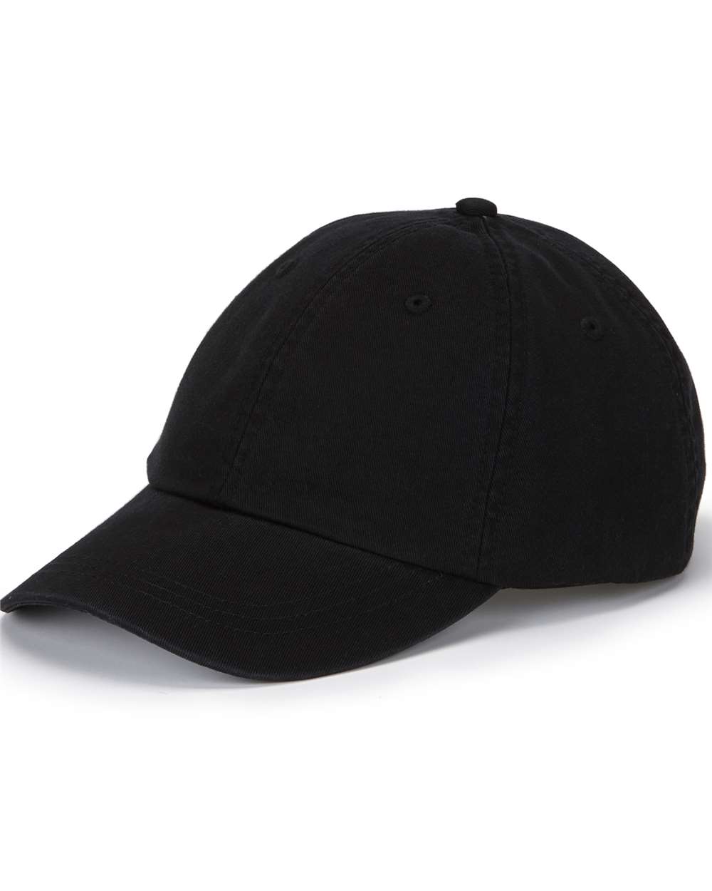 Front View of Black Pinnacle Cap - PN101